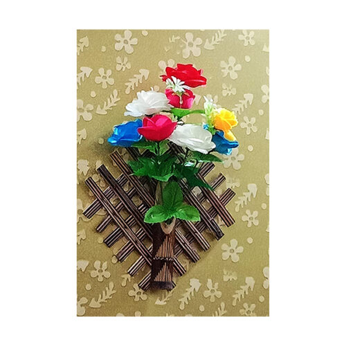 Floral Unique Wall Hanging Bamboo Flower Pot 2