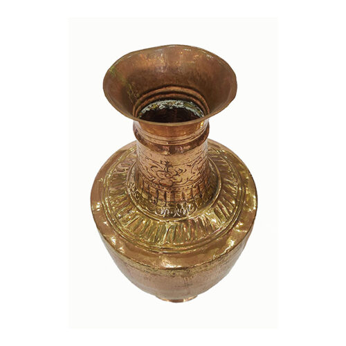 Handmade Copper Uttrakhand Traditional Flower Vase 1