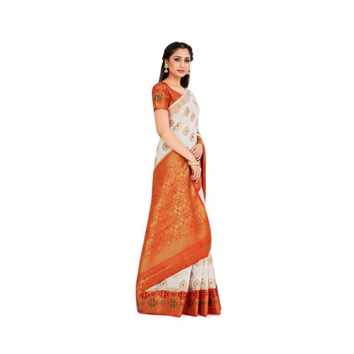 Paithani-Art-Silk-Saree-With-Unstitched-Blouse-Piece-2