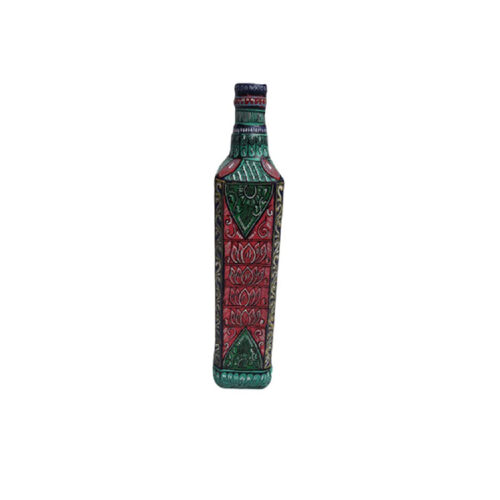 Pattachitra – Painting on Glass Bottle 3